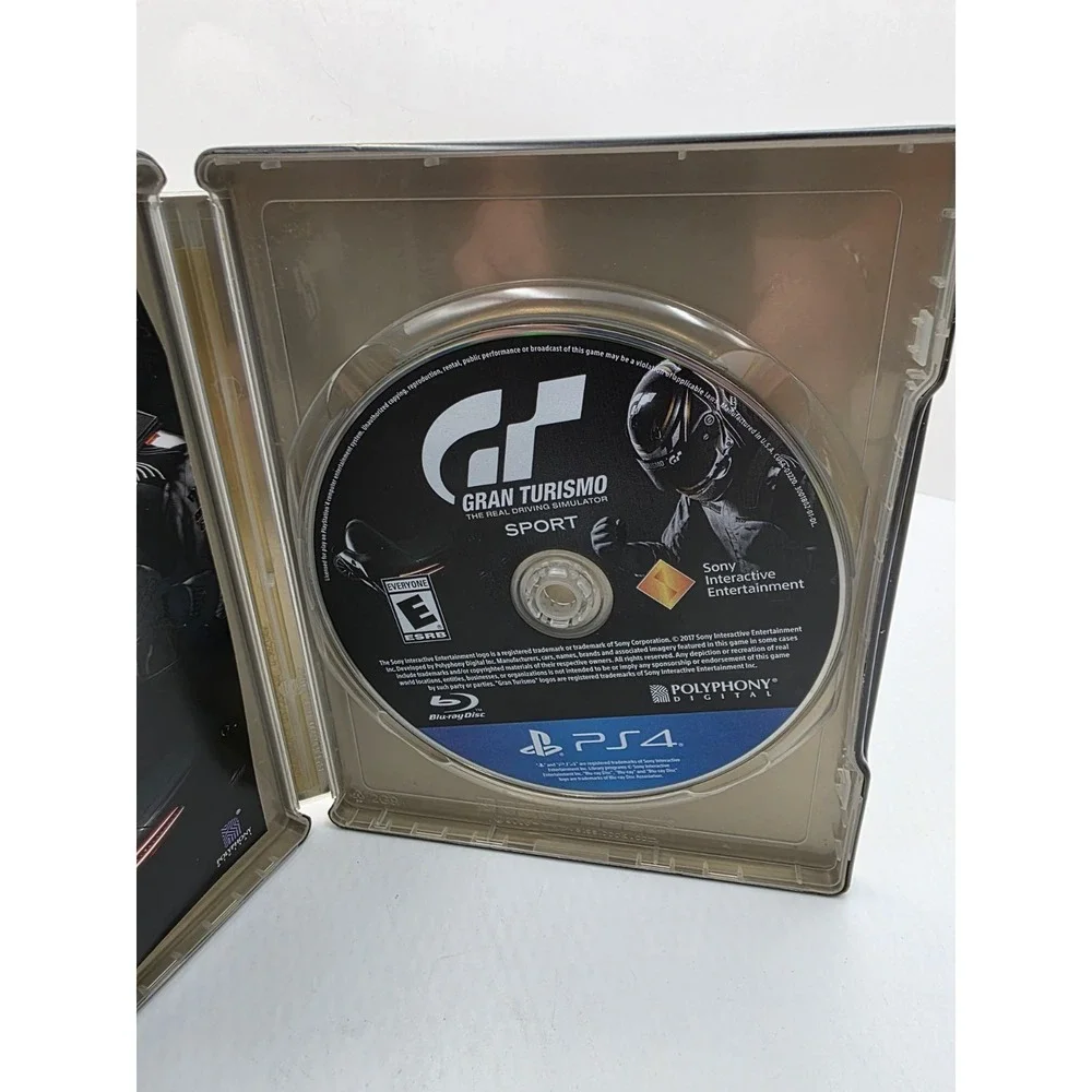 Gran‎ Turismo Sport Limited Steelbook Edition PS4 PlayStation 4 Complete